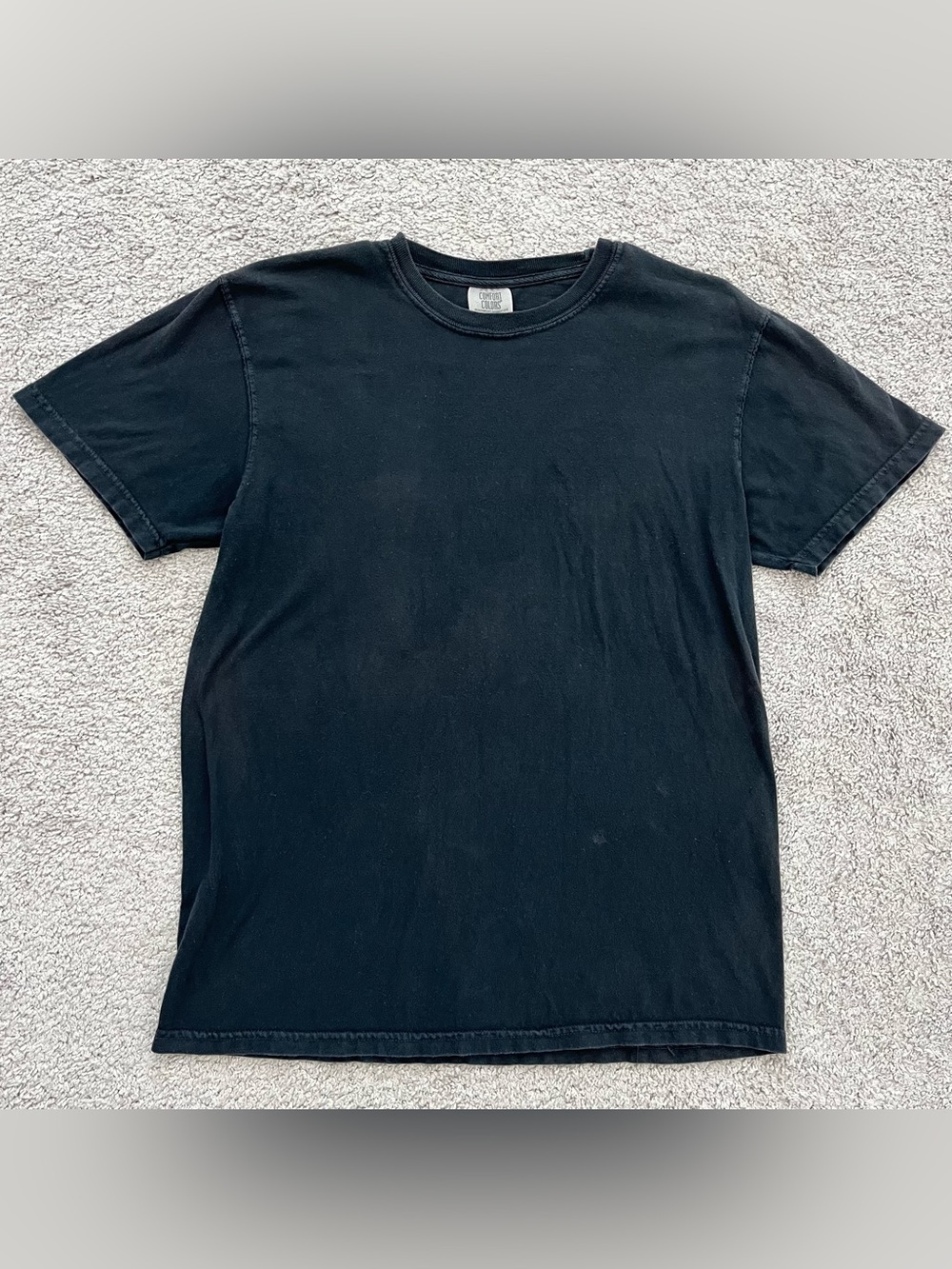Comfort Colors Black Short Sleeve Crew T-Shirt
